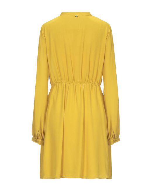 Liu Jo Yellow Mini Dress