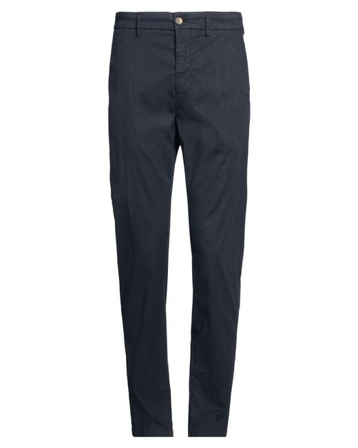Siviglia Blue Midnight Pants Cotton, Elastane for men
