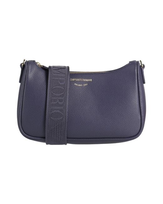 Emporio Armani Blue Cross-Body Bags
