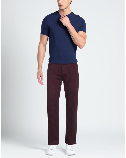 Trussardi Purple Pants for men