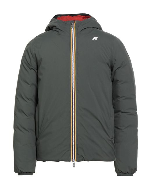 K-Way Gray Puffers for men
