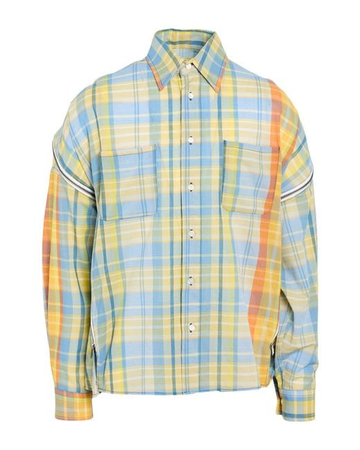 Facetasm Blue Shirts for men