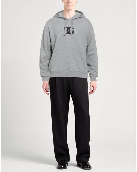 Dolce & Gabbana Gray Sweatshirt for men