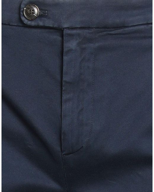 BARMAS Blue Pants Cotton, Elastane for men