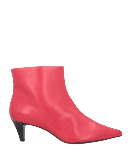 Ash Pink Ankle Boots