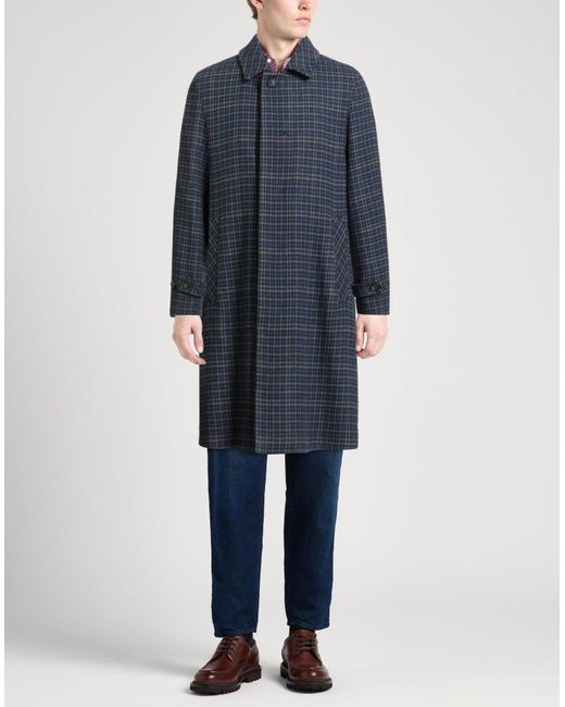 Manteau Long Hevò pour homme en coloris Blue