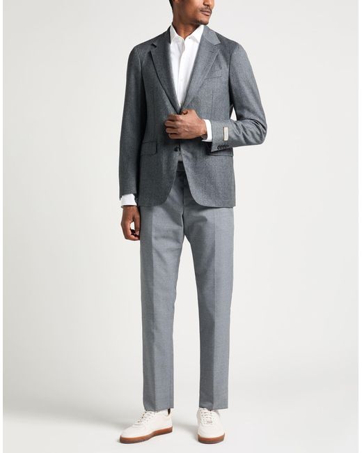 Canali Gray Blazer Wool for men