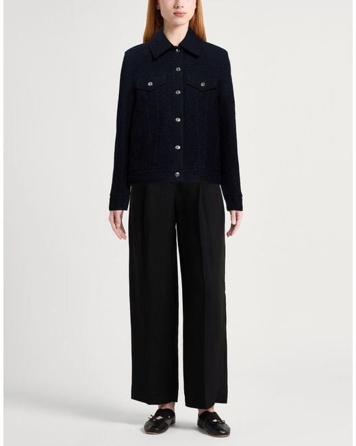 Woolrich Blue Midnight Jacket Wool, Acrylic, Polyester, Polyamide