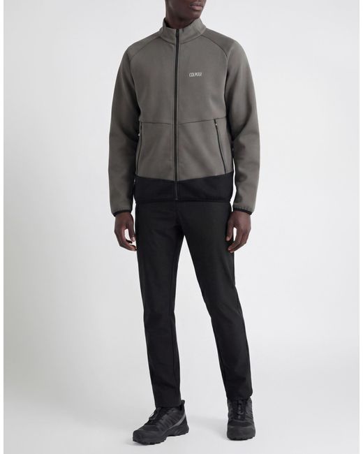 Colmar Gray Sweatshirt Polyester, Elastane for men