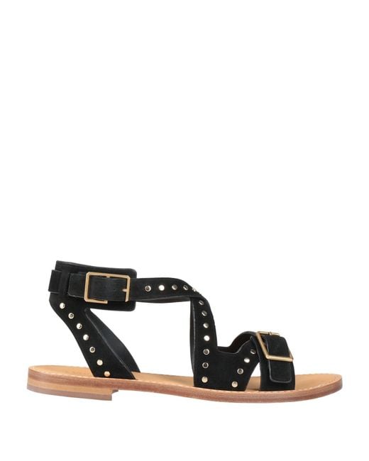 Zadig & Voltaire Black Sandals Leather