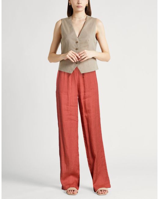 Fay Red Trouser