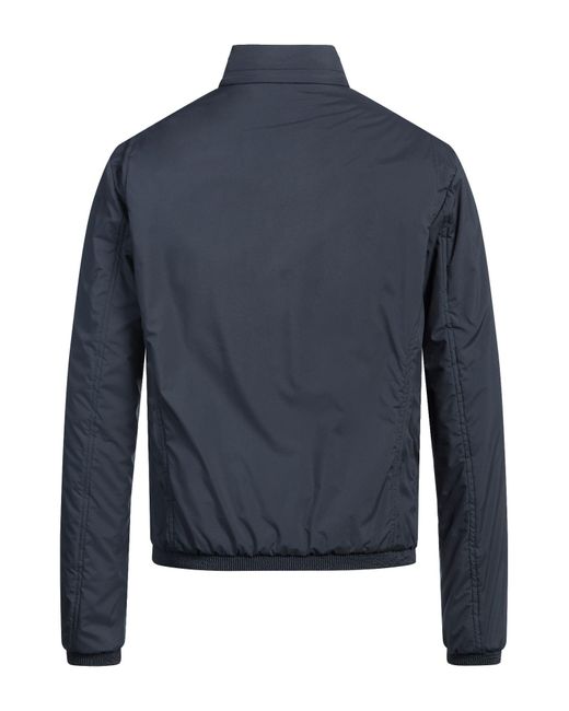 Moorer Blue Midnight Jacket Polyester for men