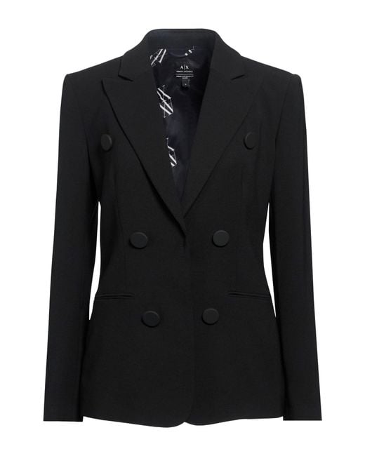 ARMANI EXCHANGE Black Blazer