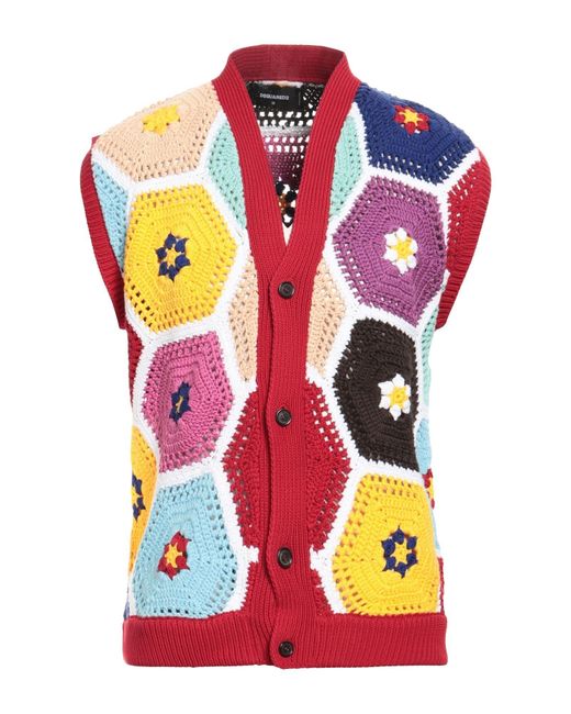 DSquared² Pink Cardigan for men