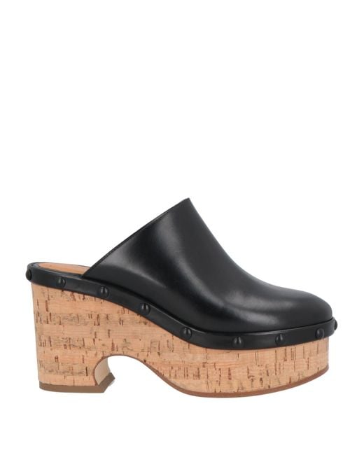 Chloé Brown Mules & Clogs Leather
