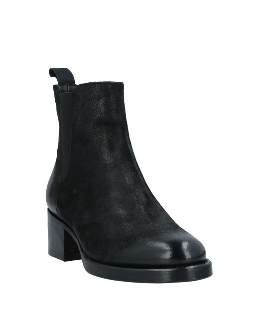 The Last Conspiracy Black Ankle Boots Soft Leather