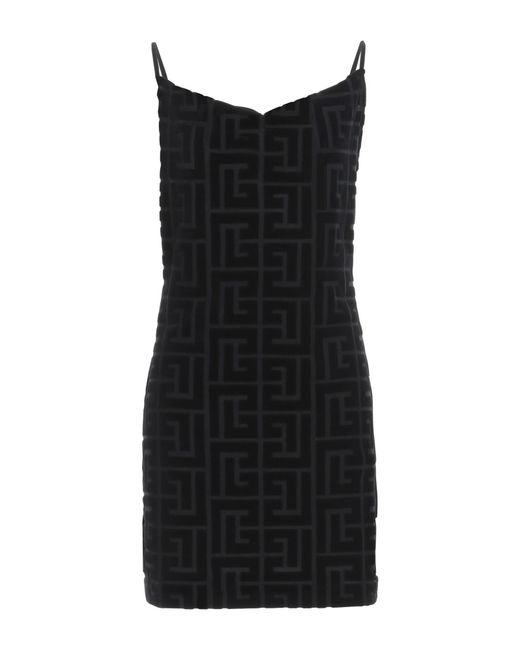 Balmain Black Mini Dress