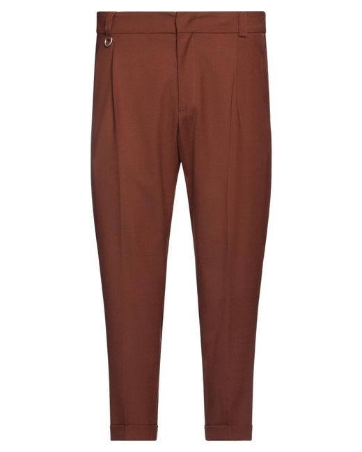 Paolo Pecora Brown Pants for men