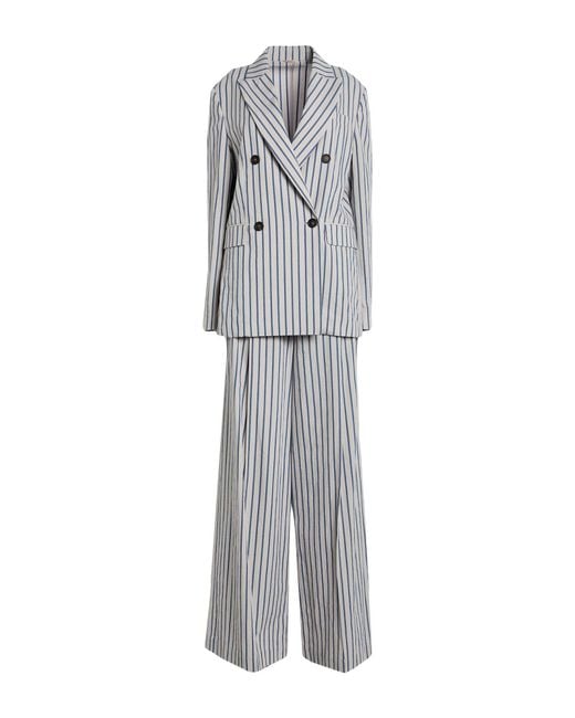 Brunello Cucinelli Gray Suit