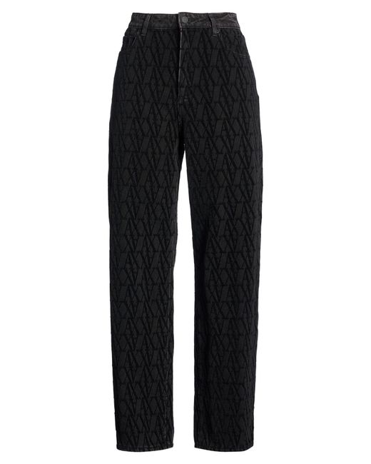 ARMANI EXCHANGE Black Jeans Cotton, Polyester