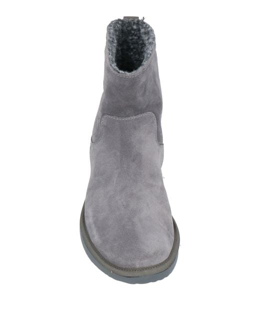Pànchic Gray Ankle Boots