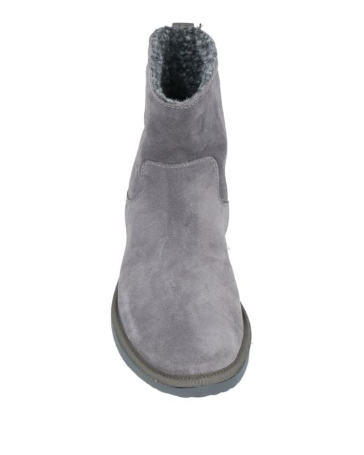 Pànchic Gray Ankle Boots