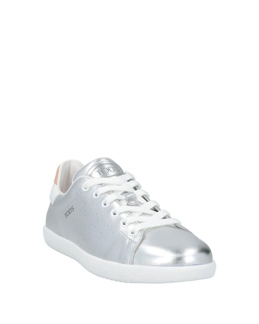Tod's White Sneakers Leather