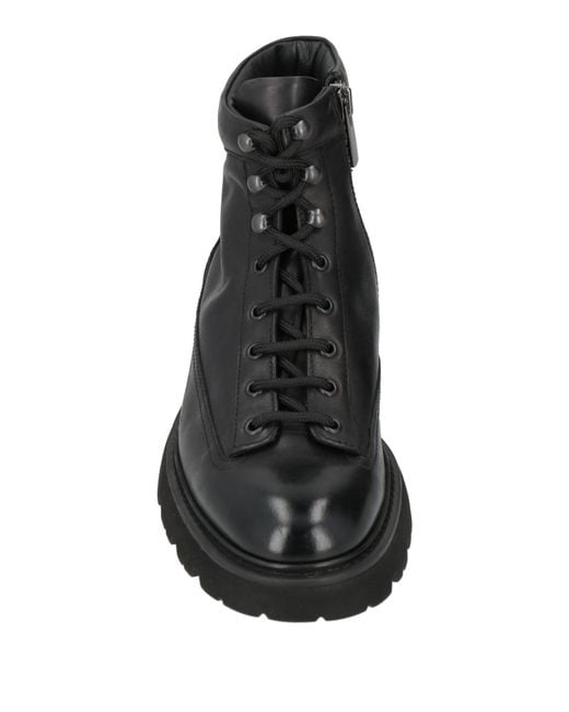 Doucal's Black Ankle Boots for men