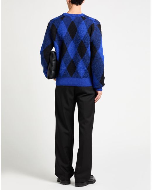 Burberry Blue Sweater Wool for men