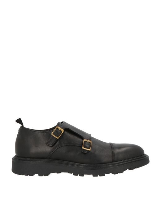 Piumi Black Loafers Leather for men