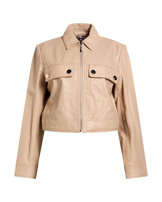 Liu Jo Natural Jacket Lambskin