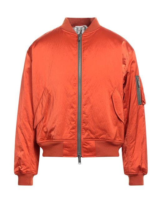 Golden Goose Deluxe Brand Orange Jacket for men