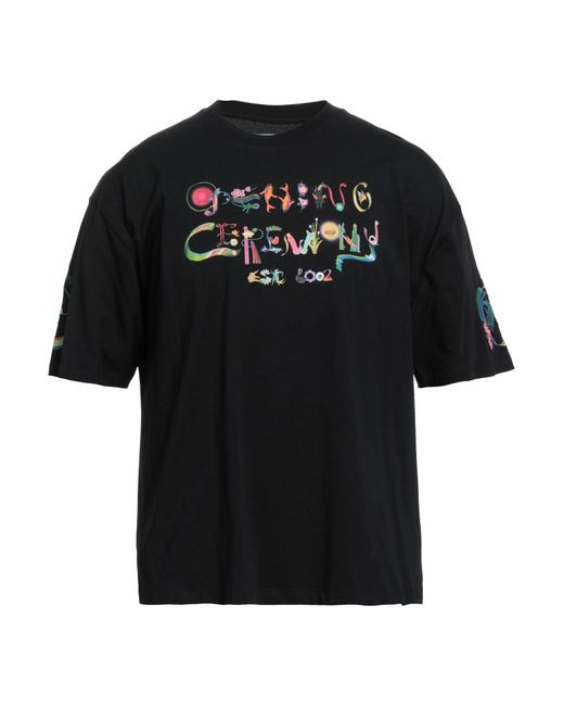 Opening Ceremony Black T-Shirt Cotton for men