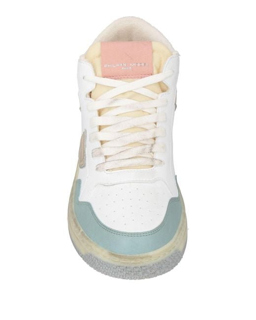 Philippe Model White Trainers