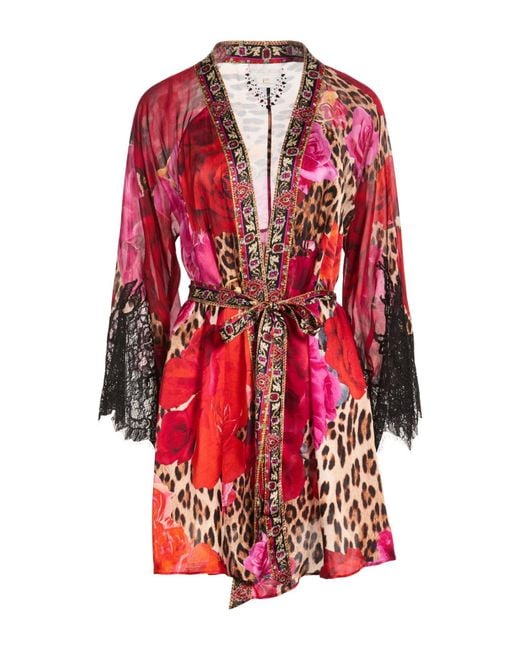 Camilla Red Jacket Silk