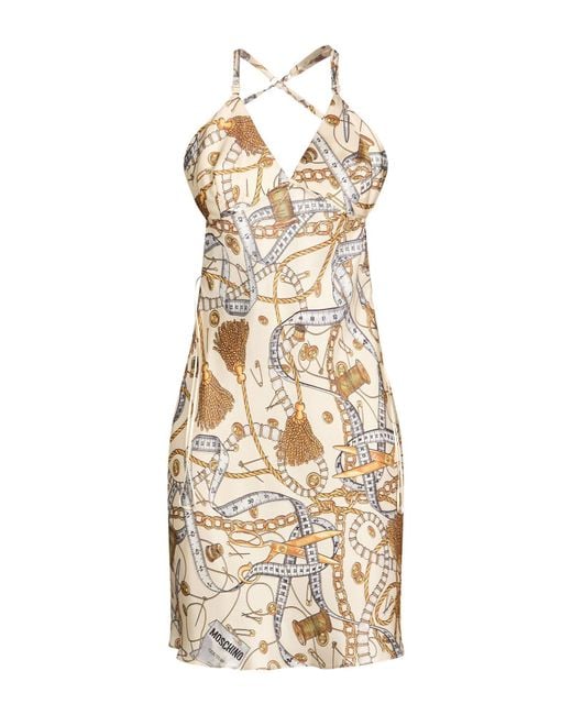 Moschino Metallic Mini Dress
