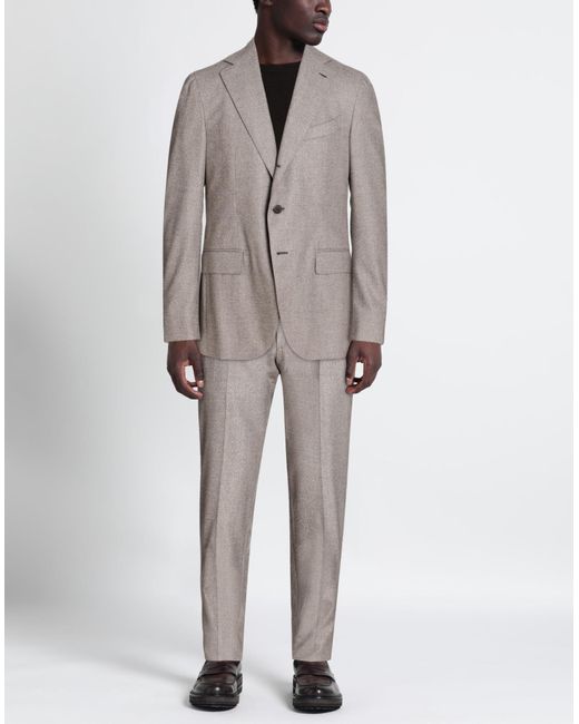 Caruso Suit in Gray for Men | Lyst