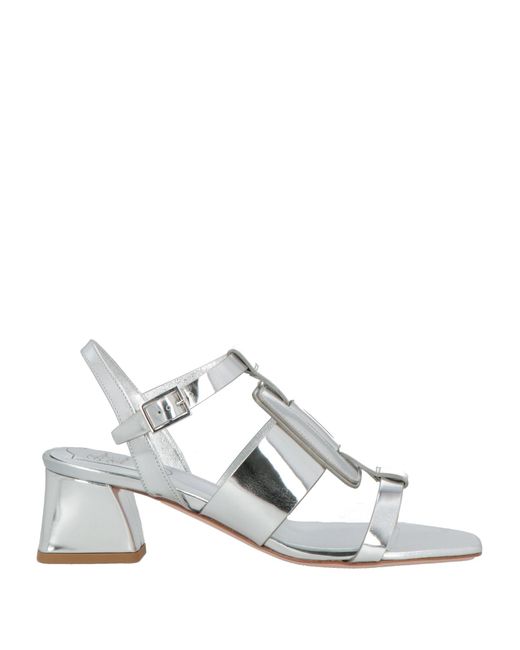 Roger Vivier White Sandals Leather