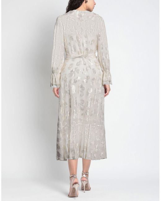 Dea Kudibal White Midi-Kleid