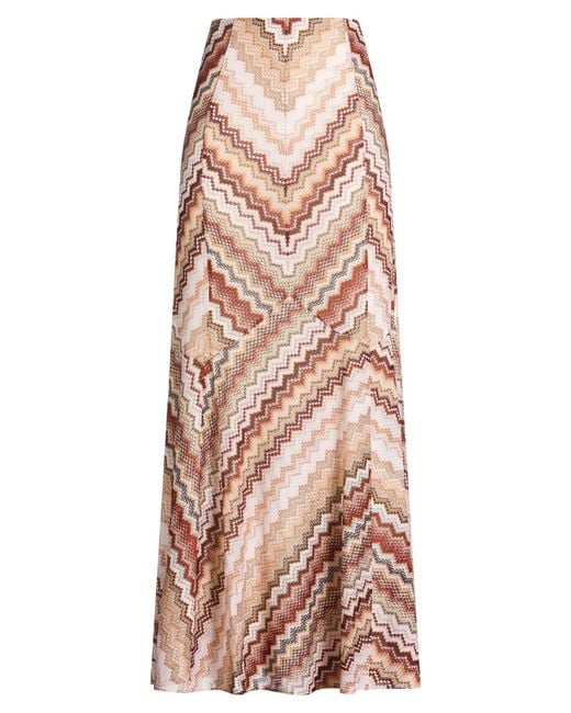 Missoni Multicolor Maxi Skirt Viscose, Metallic Fiber, Polyamide