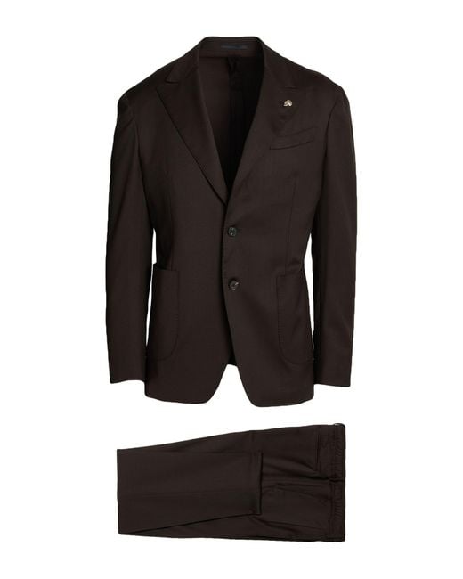 Gabriele Pasini Black Suits for men