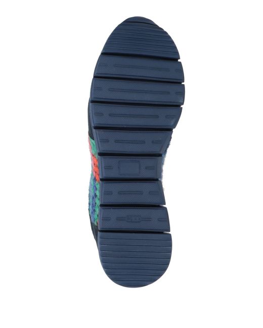 L4k3 Blue Trainers for men