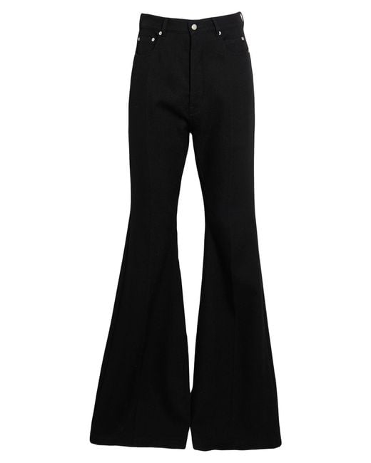 Rick Owens Black Pants Wool for men