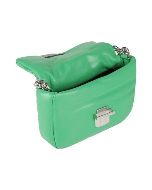 MSGM Green Cross-body Bag