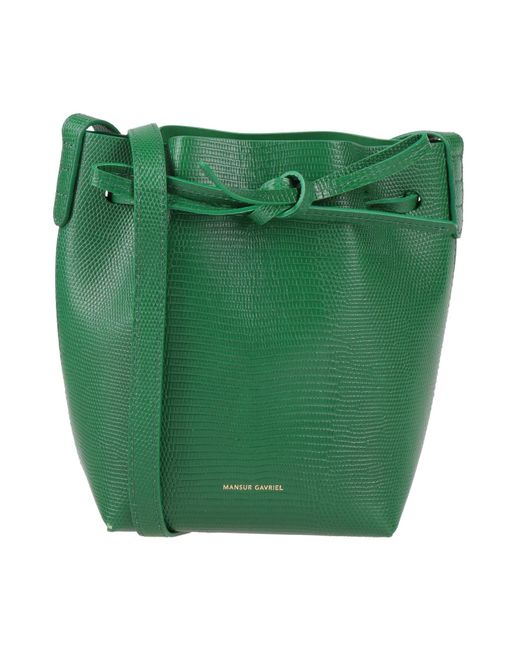 Mansur Gavriel Green Cross-body Bag