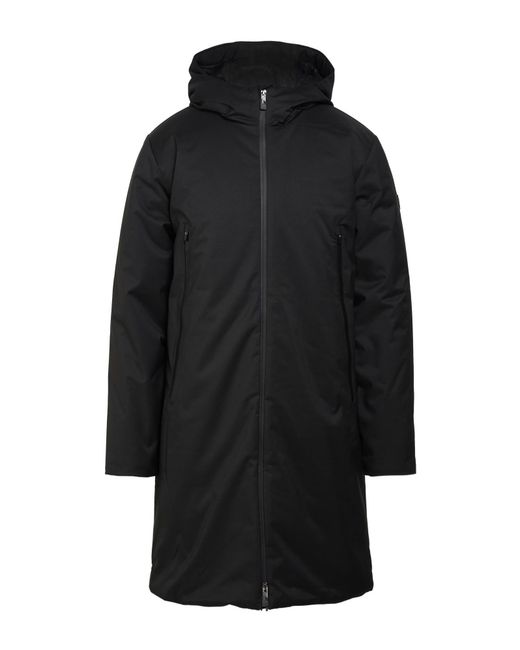EA7 Black Coat for men