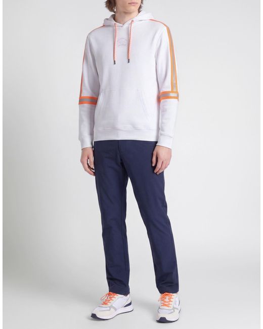 Paul & Shark White Sweatshirt Cotton for men