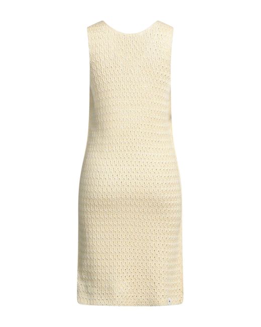 Jil Sander Natural Mini Dress