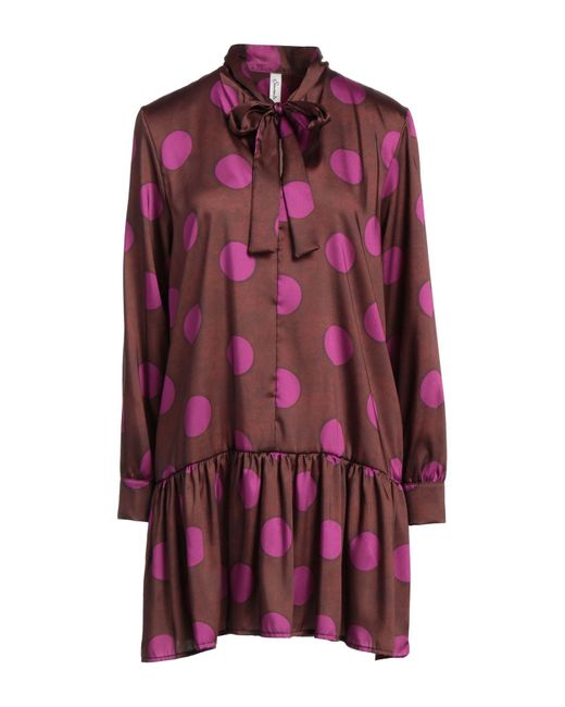Souvenir Clubbing Purple Mini Dress