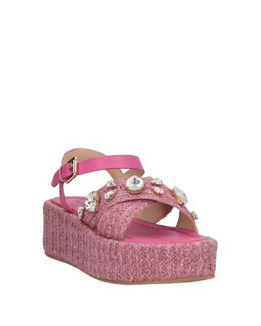 Espadrillas di Emanuélle Vee in Pink